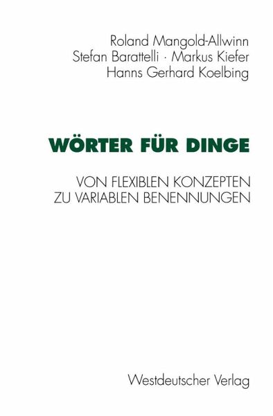 Wörter für Dinge (eBook, PDF) Wörter für Dinge (eBook, PDF)