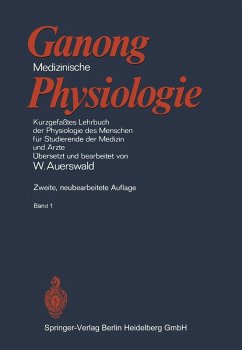 Medizinische Physiologie (eBook, PDF) - Ganong, William Francis