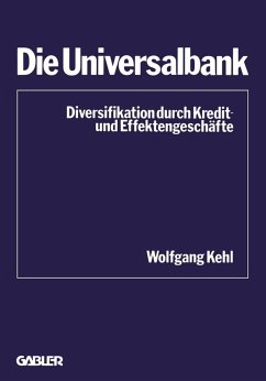 Die Universalbank (eBook, PDF) - Kehl, Wolfgang