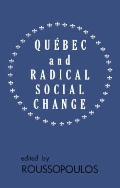 Cover Quebec and Radical Social Change