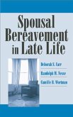Spousal Bereavement in Late Life (eBook, PDF)