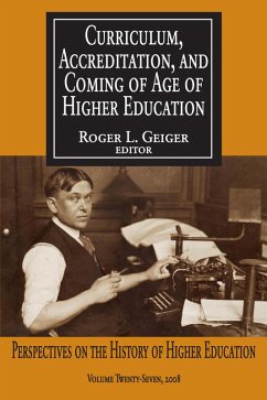 Cover Curriculum, Accreditation and Coming of Age of Higher Education (eBook, PDF)