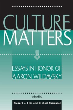 Culture Matters (eBook, PDF) - Ellis, Richard J