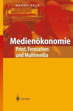 Medienökonomie (eBook, PDF) - Beck, Hanno