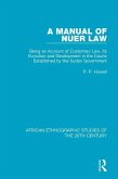 A Manual of Nuer Law (eBook, PDF)