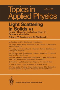 Light Scattering in Solids VI (eBook, PDF)