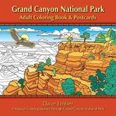 Grand Canyon National Park Adult Coloring Book and Postcards