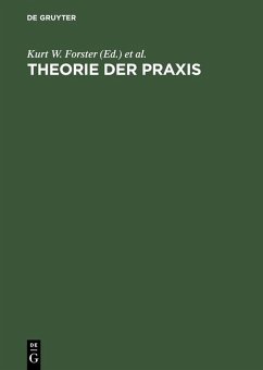 Cover Theorie der Praxis (eBook, PDF)