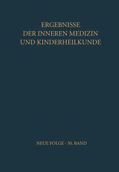 Cover Ergebnisse der Inneren Medizin und Kinderheilkunde (eBook, PDF)