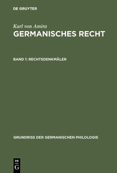 Rechtsdenkmäler (eBook, PDF) - Amira, Karl Von