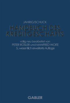 Cover Handbuch des Kreditgeschäfts (eBook, PDF)