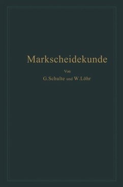 Cover Markscheidekunde für Bergschulen und den praktischen Gebrauch (eBook, PDF)
