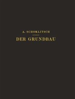 Der Grundbau (eBook, PDF) - Schoklitsch, Schoklitsch