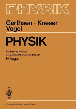Physik (eBook, PDF) - Gerthsen, Christian; Kneser, Hans Otto; Vogel, Helmut