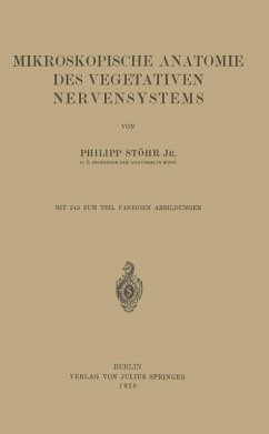 Mikroskopische Anatomie des Vegetativen Nervensystems (eBook, PDF) - Stöhr, Philipp