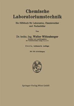 Chemische Laboratoriumstechnik (eBook, PDF) - Wittenberger, Walter