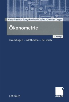 Ökonometrie (eBook, PDF) - Eckey, Hans Friedrich; Kosfeld, Reinhold; Dreger, Christian