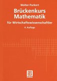 Brückenkurs Mathematik für Wirtschaftswissenschaftler (eBook, PDF)