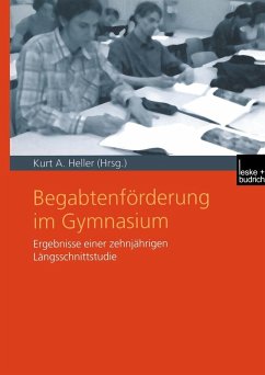 Begabtenförderung im Gymnasium (eBook, PDF)
