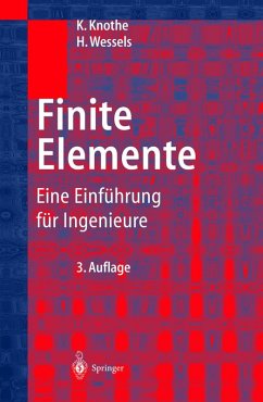 Finite Elemente (eBook, PDF) - Knothe, Klaus; Wessels, Heribert