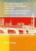 The Most Gracious Speeches to Parliament 1900-1974 (eBook, PDF)