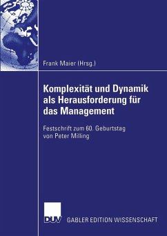 Cover Komplexität und Dynamik als Herausforderung für das Management (eBook, PDF)