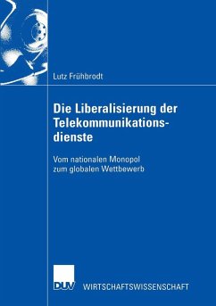 Cover Die Liberalisierung der Telekommunikationsdienste (eBook, PDF)