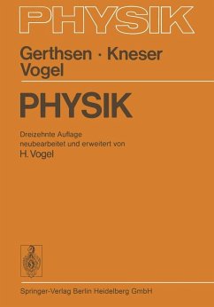 Physik (eBook, PDF) - Gerthsen, Christian; Kneser, Hans Otto; Vogel, Helmut