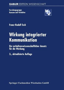 Wirkung integrierter Kommunikation (eBook, PDF) - Esch, Franz-Rudolf