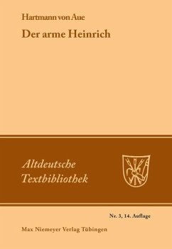 Der arme Heinrich (eBook, PDF) - Aue, Hartmann Von