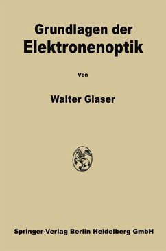 Cover Grundlagen der Elektronenoptik (eBook, PDF)