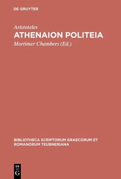 Athenaion politeia (eBook, PDF) - Aristoteles