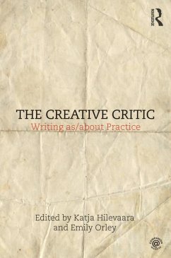 The Creative Critic (eBook, PDF)