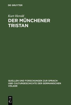 Der Münchener Tristan (eBook, PDF) - Herold, Kurt