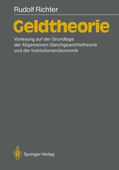 Geldtheorie (eBook, PDF) - Richter, Rudolf