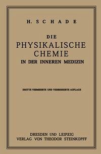 Cover Die Physikalische Chemie in der Inneren Medizin (eBook, PDF)