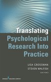 Translating Psychological Research Into Practice (eBook, ePUB)