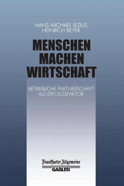 Menschen Machen Wirtschaft (eBook, PDF)