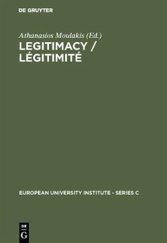 Cover Legitimacy / Légitimité (eBook, PDF)