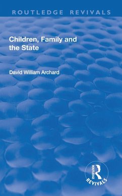 Cover Children, Family and the State (eBook, ePUB)