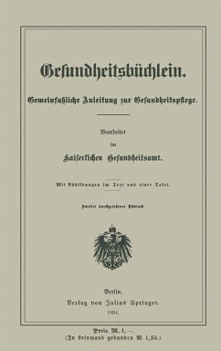 Gesundheitsbüchlein (eBook, PDF) - Kaiserlichen Gesundheitsamt
