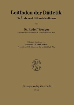 Leitfaden der Diätetik für Ärzte und Diätassistentinnen (eBook, PDF) - Wenger, Rudolf