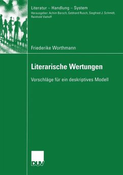 Literarische Wertungen (eBook, PDF) - Worthmann, Friederike