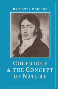 Coleridge and the Concept of Nature (eBook, PDF) - Modiano, Raimonda