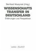 Wissenschaftstransfer in Deutschland (eBook, PDF)