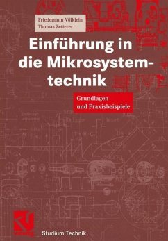 Einführung in die Mikrosystemtechnik (eBook, PDF) - Völklein, Friedemann; Zetterer, Thomas