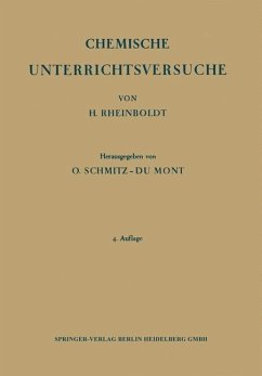 Cover Chemische Unterrichtsversuche (eBook, PDF)