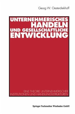 Cover Unternehmerisches Handeln und gesellschaftliche Entwicklung (eBook, PDF)