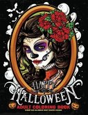 Happy Halloween Coloring Book: Spooky and Halloween Night Creative Design for Adults