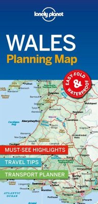 Lonely Planet Wales Planning Map - Lonely Planet